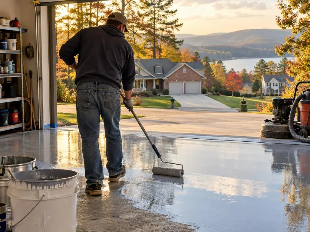 Garage Floor Coatings in Greensboro, NC